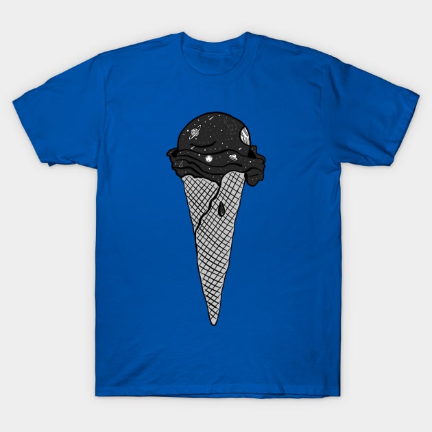 Space ice cream T-Shirt by bowtie_fighter